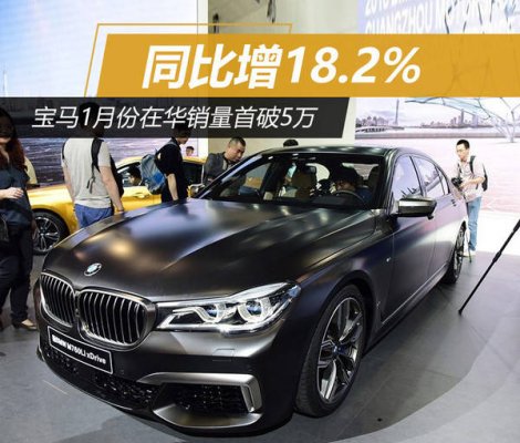 2016年1月宝马中国汽车销量数据出炉