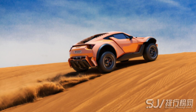 有点像法拉利的越野车,Zarooq Sand Racer 5